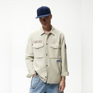 OVERSHIRT WITH PATCHES